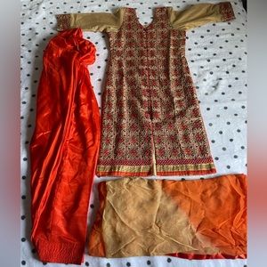 Phulkari Salwar Suit